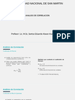 Presentacion Analisis de Correlacion Pearson, Rho Sperman y Chi Cuadrado