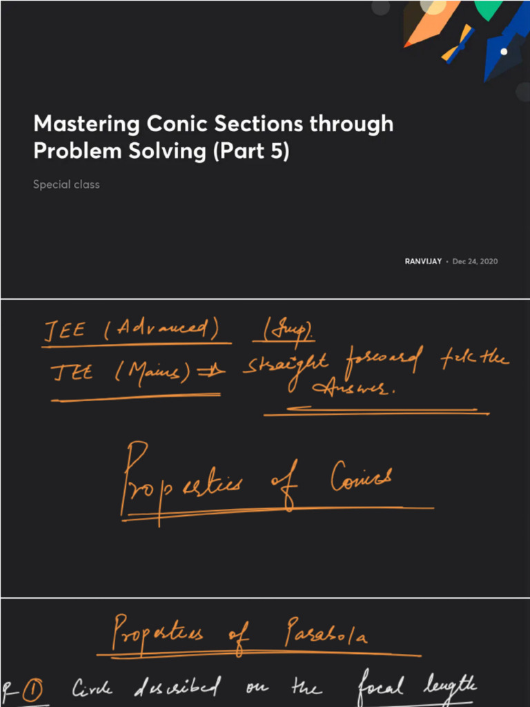 Mastering_Conic_Sections_through_Problem_Solving_Part_5_with_anno | PDF