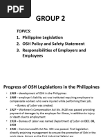 OSH Legislation in the Philippines | PDF | Occupational Safety And ...