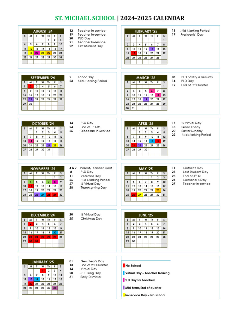 2024-2025-st-michael-school-calendar-pdf-observances-public-holiday