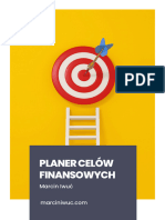 FBO Marcin Iwuc Interaktywny PDF Planer Celow Finansowych