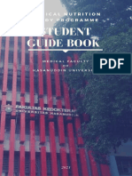 CLINICAL NUTRITION STUDENT GUIDE BOOK