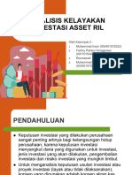 Analisis Kelayakan Investasi Asset RIL