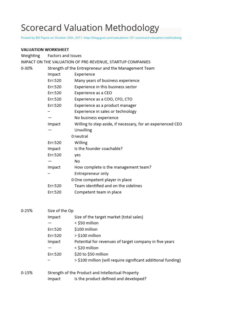 scorecard-valuation-methodology-pdf-valuation-finance-business