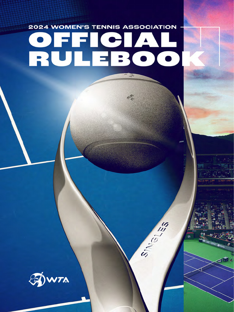 2024 WTA Rulebook 2 11 2024 Download Free PDF Grand Slam (Tennis