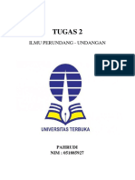 Tugas - 2 - ILMU PERUNDANG - UNDANGAN