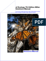 Full Essentials of Ecology 7Th Edition Miller Solutions Manual Online PDF All Chapter