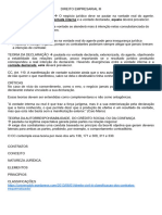 Direito Empresarial Iii - 1 Unidade