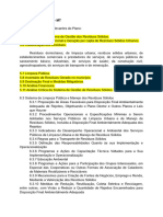 PMSB - Sistema de Gestão de Resíduos Sólidos - Cáceres MT