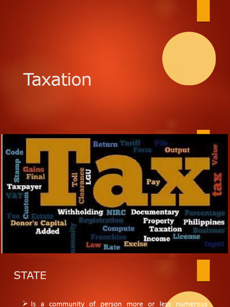 Taxation | PDF | Taxes | Capital Gains Tax