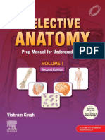 Selective Anatomy Prep Manual For Undergraduates Vol 1 2e 1 2nbsped