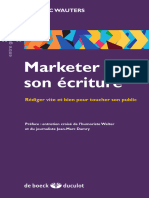 Marketer Son Ecriture