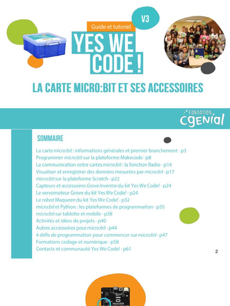 Guide Complet Micro:bit et MakeCode | PDF | Computers