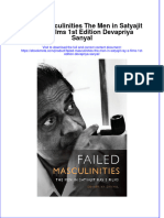 Full Ebook of Failed Masculinities The Men in Satyajit Ray S Films 1St Edition Devapriya Sanyal Online PDF All Chapter