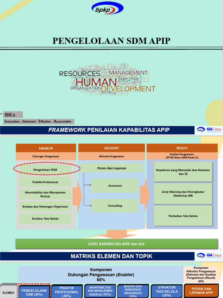 Peningkatan Kapabilitas SDM APIP | PDF