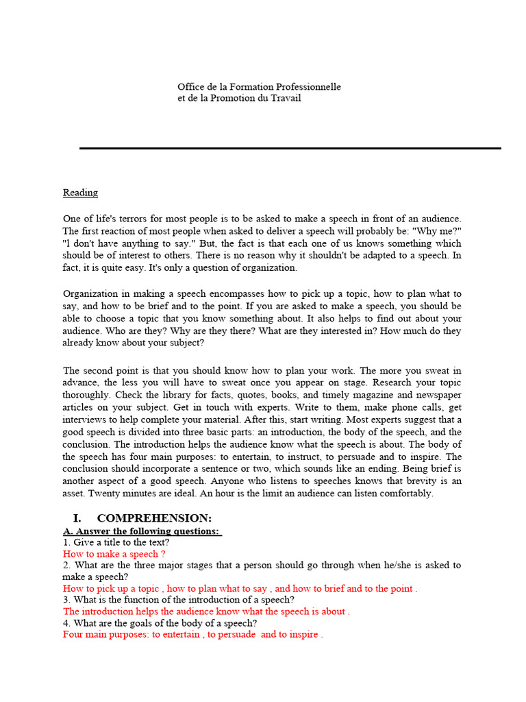 Speech Pdf Human Communication Linguistics