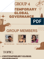 Group 4 Contemporary Global Governance