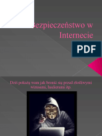 Bezpieczeństwo W Internecie Projekt