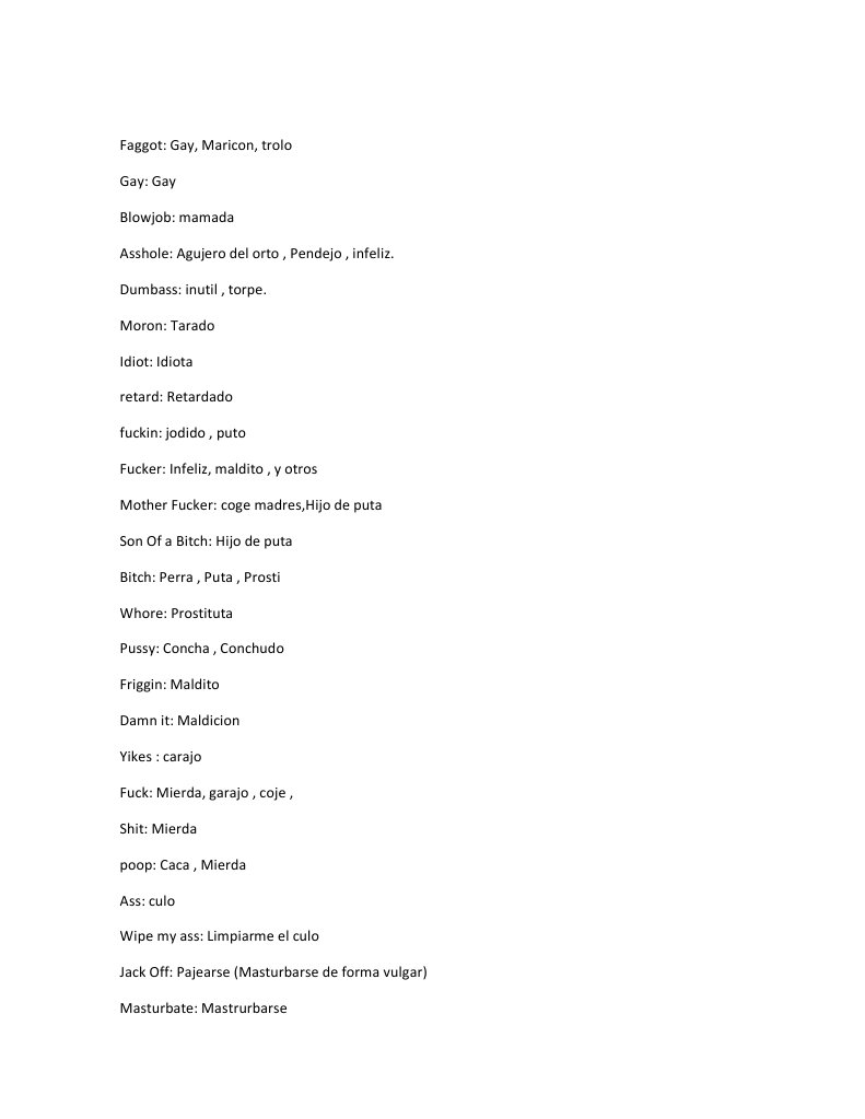 Groserias en Ingles PDF