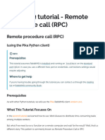 RabbitMQ Tutorial - Remote Procedure Call (RPC) - RabbitMQ