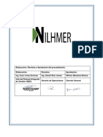 ADM-P-003 Procedimiento de Salidas No Conformes