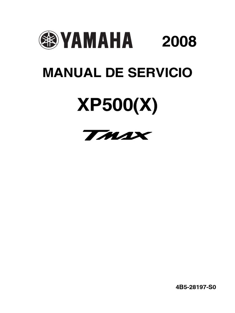 YAMAHA) Manual de Taller Yamaha TMAX XP500 | PDF | Inyección de
