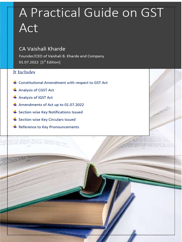 Comprehensive GST Act Analysis Guide | PDF | Government | Taxes