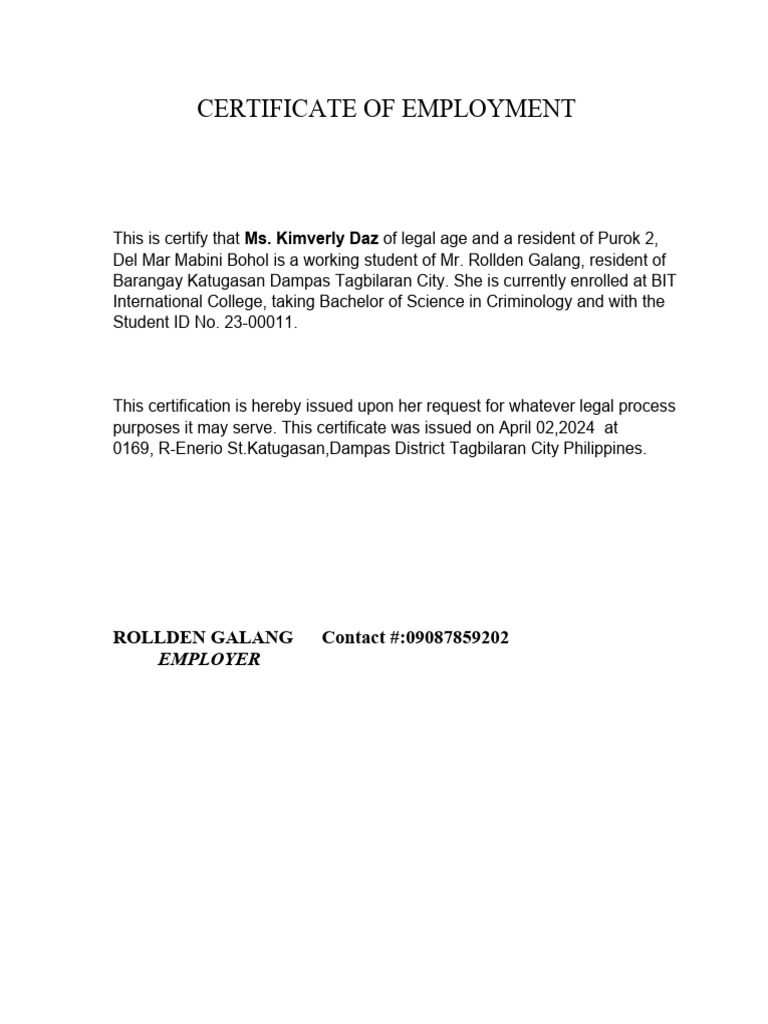 COE Final | PDF | Law