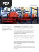 NDE Methods in ASME Section V | PDF