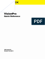 Vision Pro Quick Reference