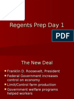 Regents Prep Day 1