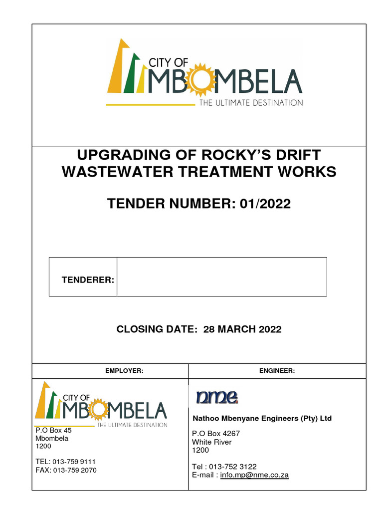 1-2022 Rocky - Drift - WWTW - Document | PDF