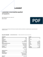 15.-XT31252TS Customer Information Packet