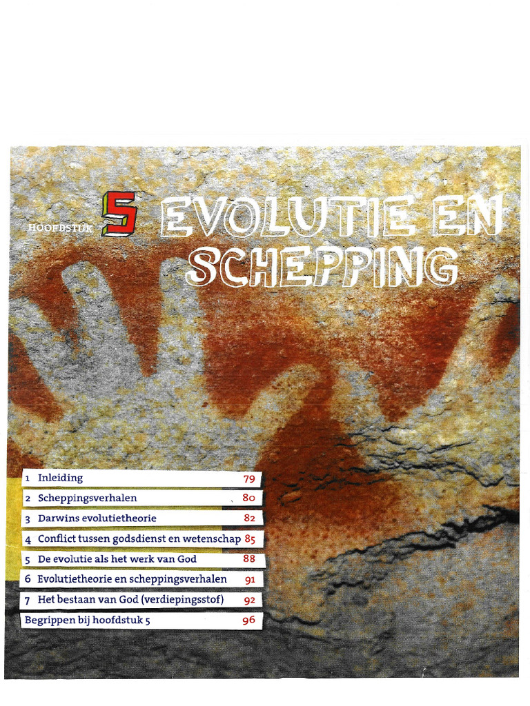 Evolutie en Schepping (Tekstboek) 2 | PDF