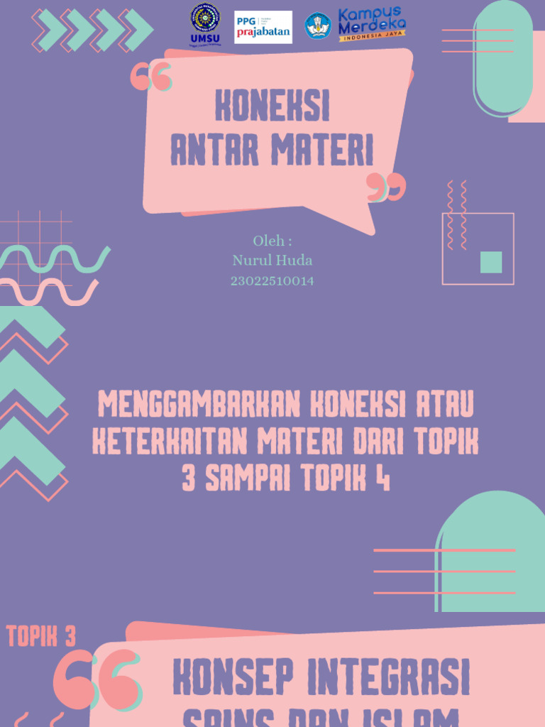 Integrasi Sains dan Islam dalam Pendidikan | PDF