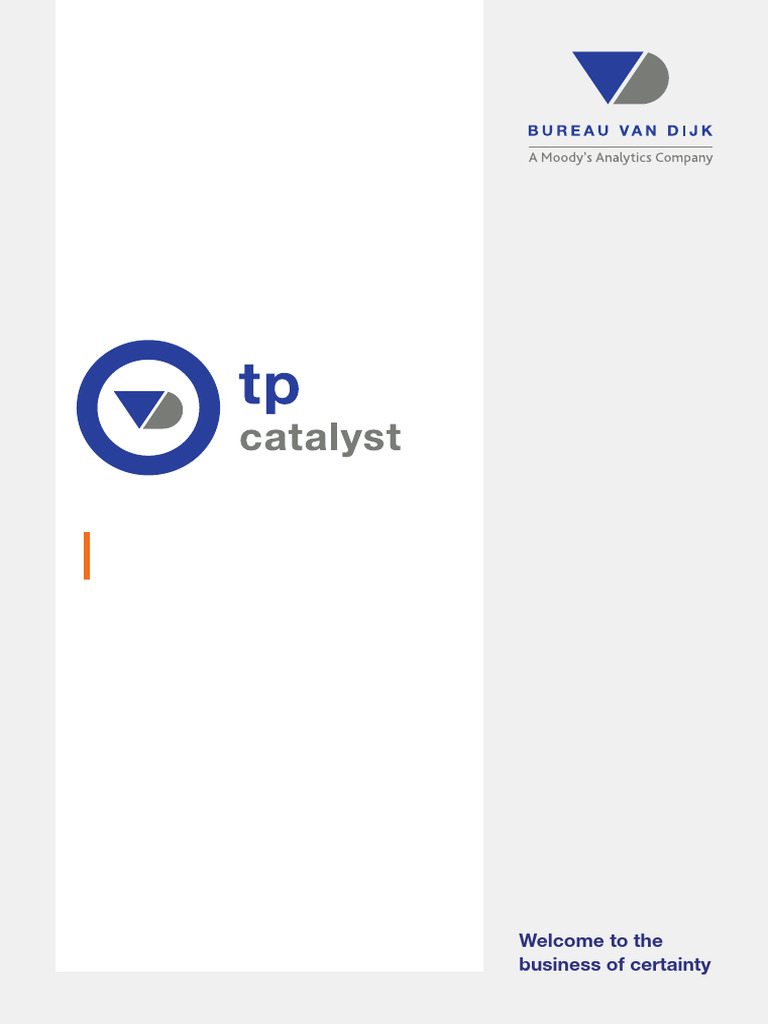 TP Catalyst User Guide for Transfer Pricing | PDF | Taxes | Business