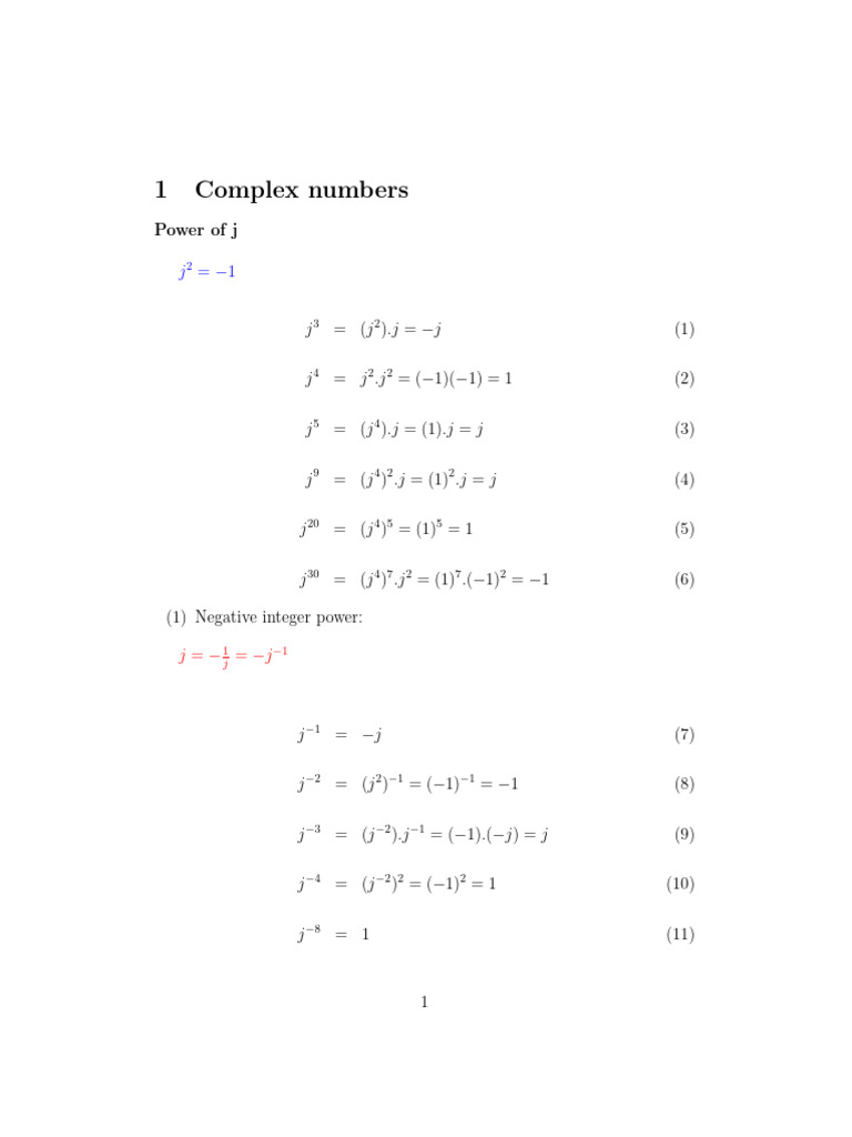 Complex Numbers | Download Free PDF | Algebraic Structures | Group Theory