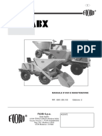 Manuale Istruzioni - FIORI ABX - 9301355103 - Ed02 - ABX-IT - Manuale - Uso - e - Manutenzione