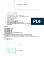 Actividades de Repaso 1 - 2 - 3.