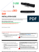Poly Studio USB & X70 Bar Installation Guide V3
