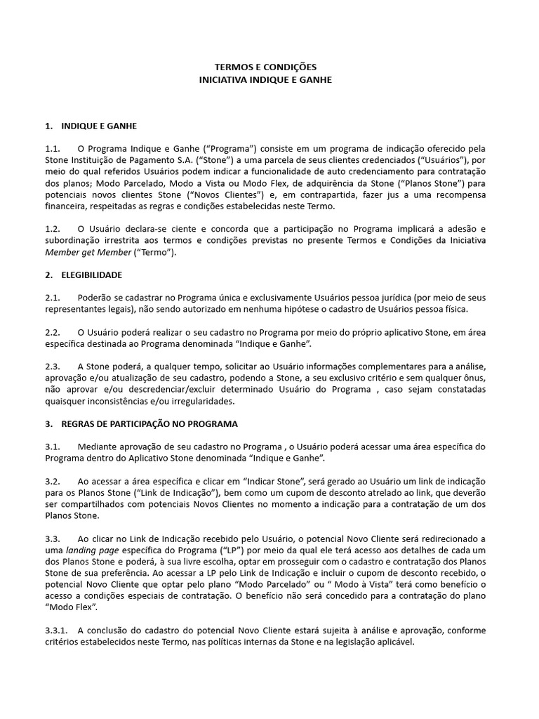 Programa de indica o stone mgm member get member 360 download