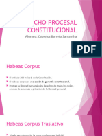 d Procesal Constitucional Habeas Corpus