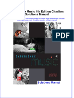 Full Experience Music 4Th Edition Charlton Solutions Manual Online PDF All Chapter