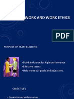 Team Work and Work Ethics