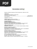 Bula do Fungicida Recop | PDF | Embalagem e rotulagem | Agronomia