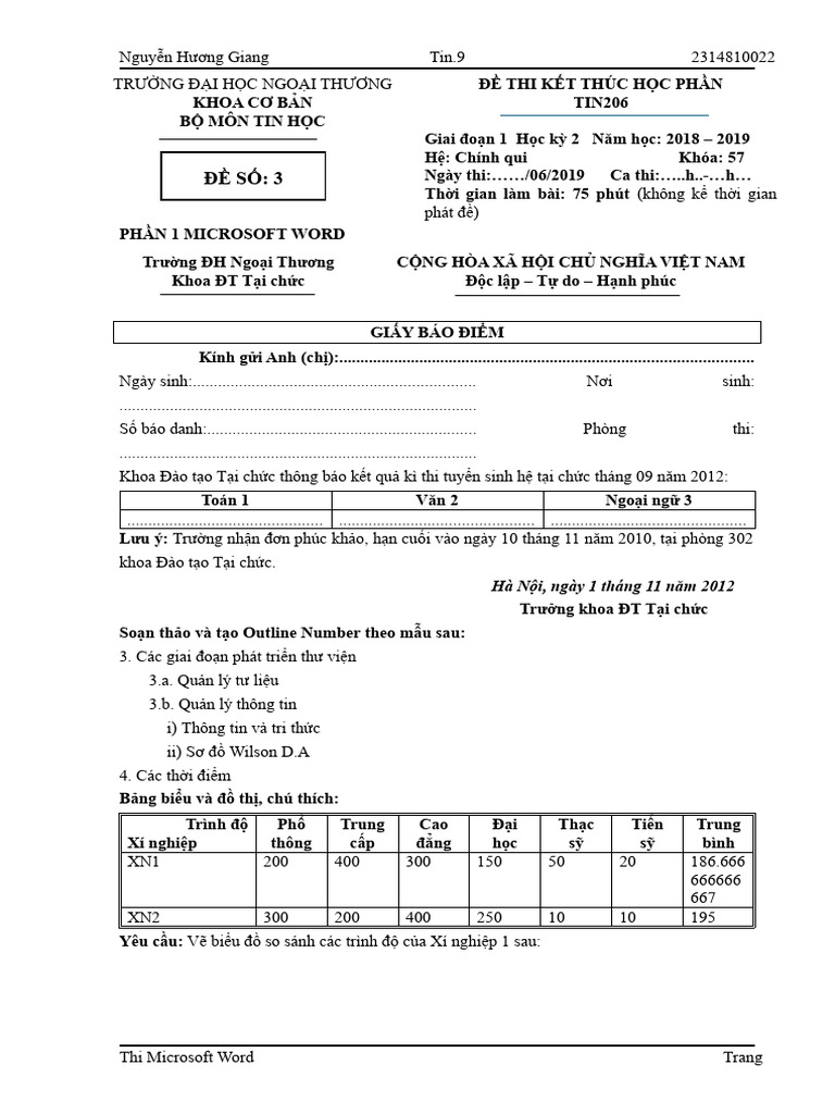 TH C Hành 1 | PDF