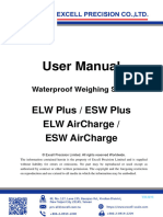 Excell Elw Plus - Esw Plus - Manual