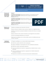 Matemáticas 3 ¿Y Qué Sucede Cuando Tengo Que Repartir? Un Camino A La Fracción Identificación Del Algoritmo de La División