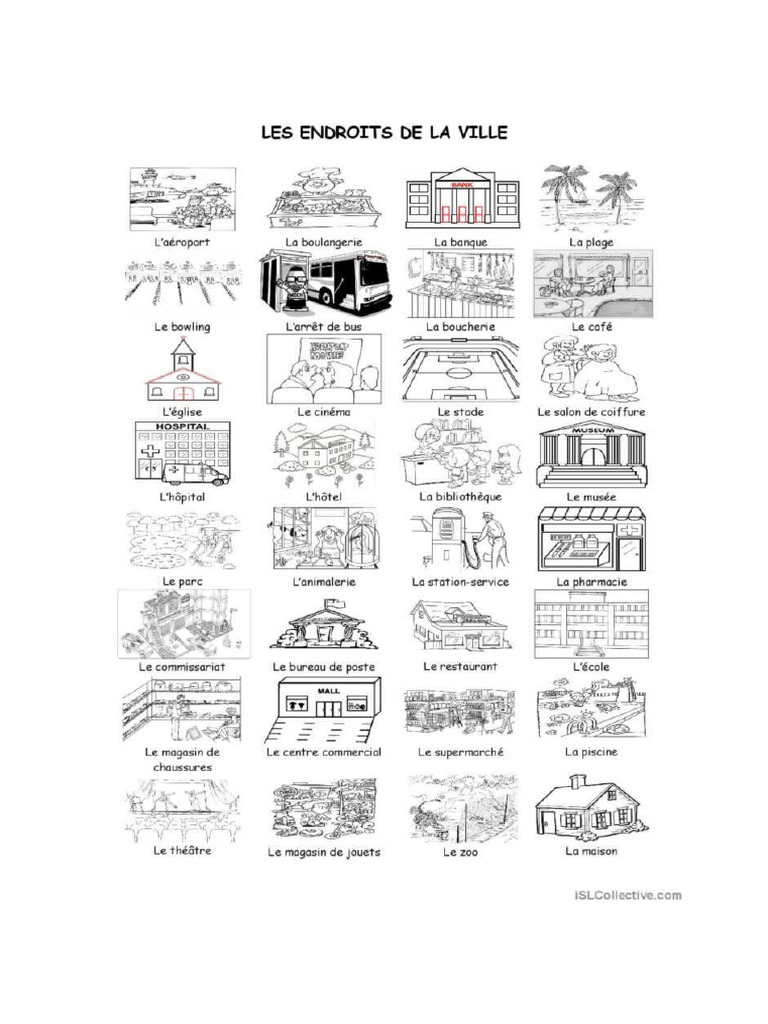 Lexique de La Ville | PDF