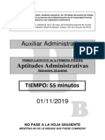 01 - Aptitudes Administrativas - Modelo B